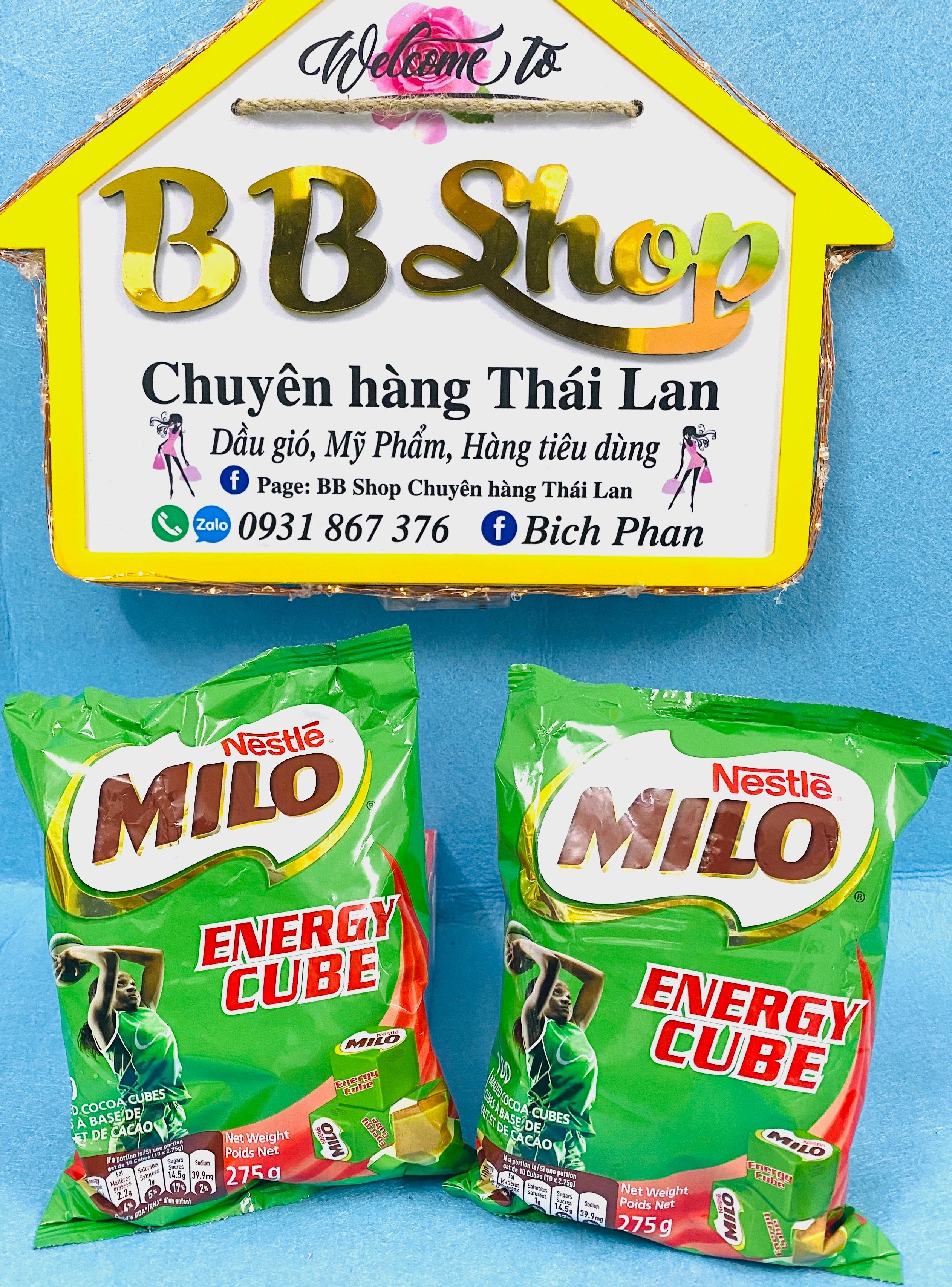 KẸO MILO CUBE GÓI 100 VIÊN