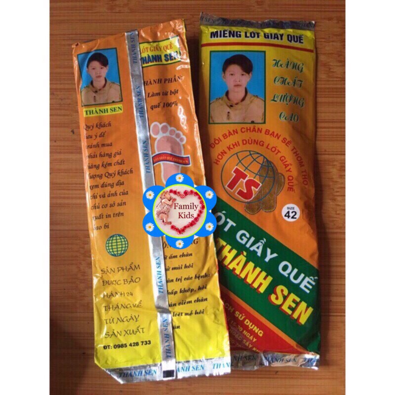 Miếng lót giày hương quế cao cấp Thành Sen