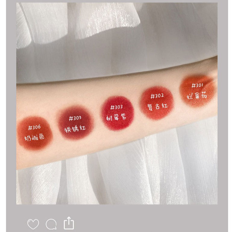 FULL SET 5 CÂY SON LÌ DAISHIAO MATTE TIÊN TỬ