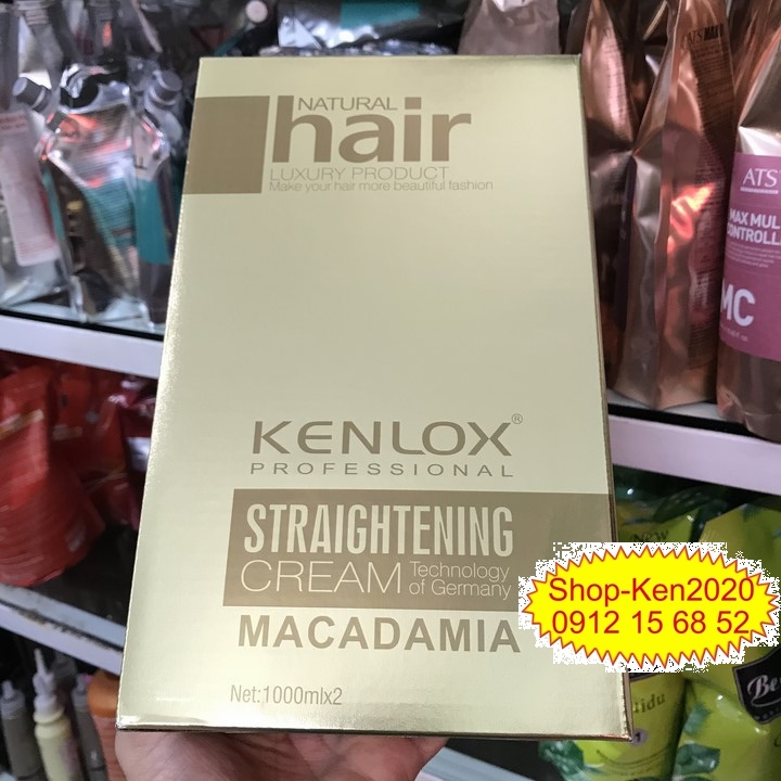 Kem duỗi tóc thơm Kenlox (1000ml x2)