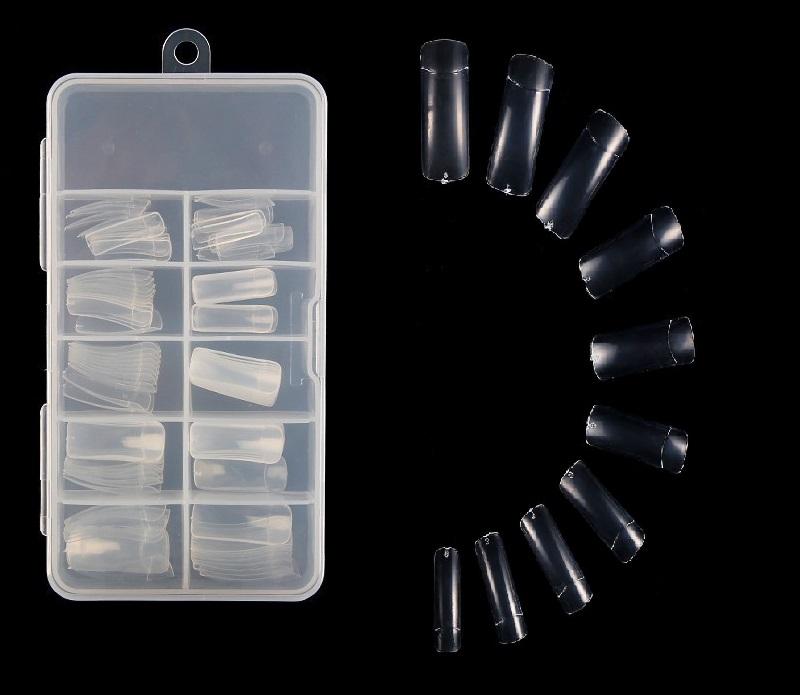 Hộp 100 móng nối, đắp móng gel, đắp móng bột
