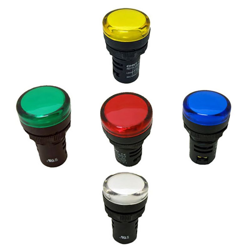 Đèn báo màu vàng – nd16-22ds/2 24v – chint – 592939