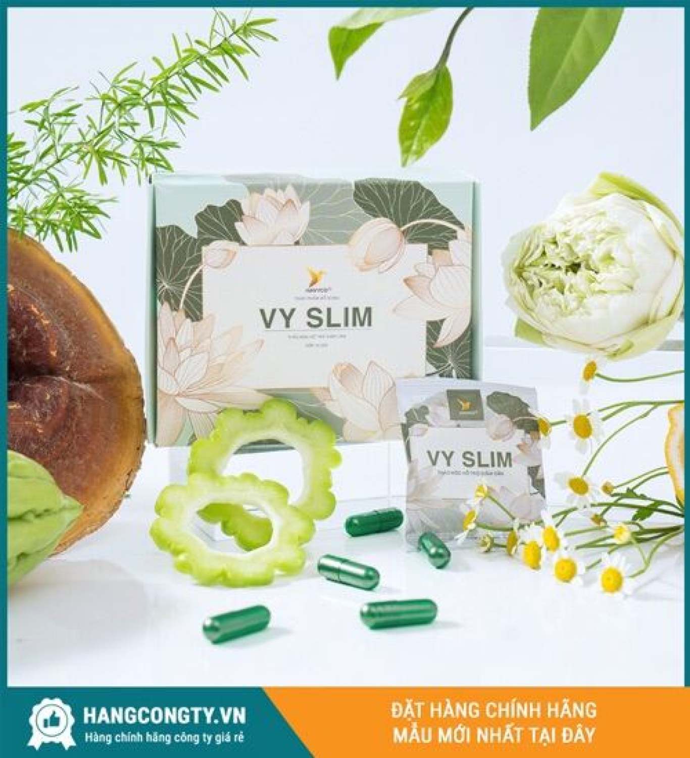 Trà Thảo Mộc Giảm Cân (liệu trình 30 ngày) mẫu mới Vy Slim