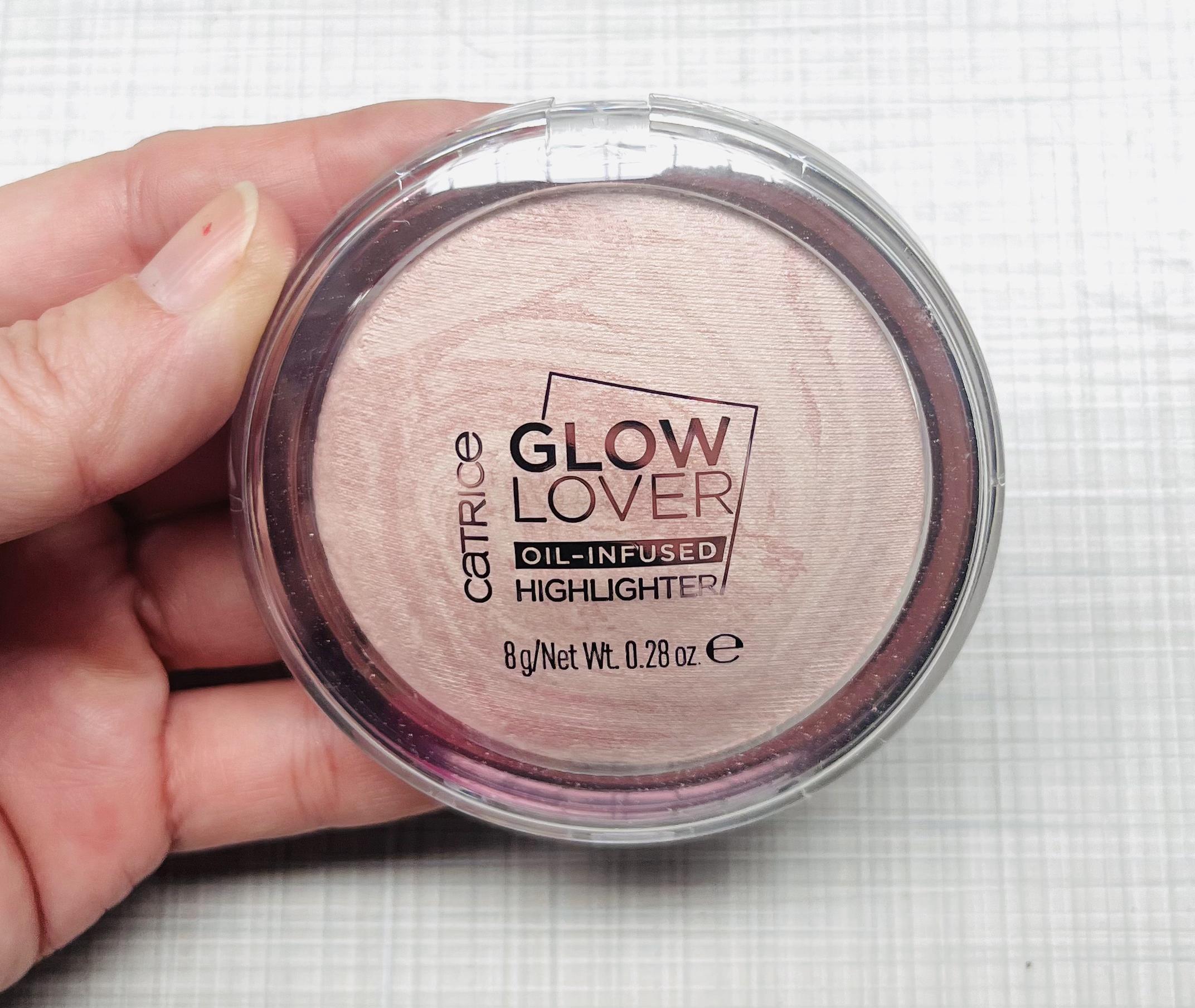 1 hộp phấn bắt sáng catrice high glow mineral highlighting powder 8g