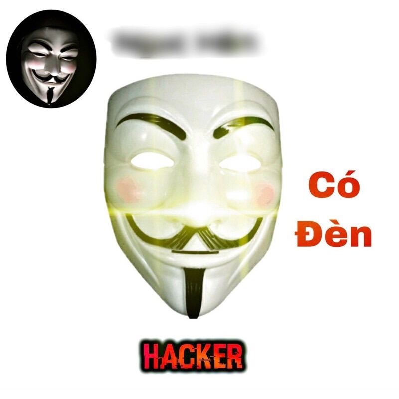 [MUA 2 GIẢM 5%][HCM]Mặt nạ Hacker Anonymus hoá trang halloween/trung thu