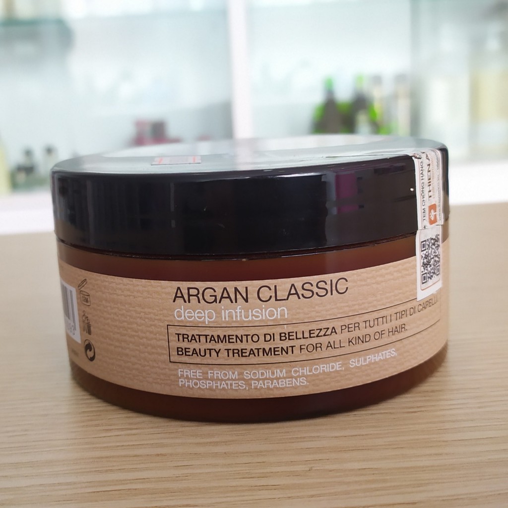 Dầu hấp nuôi dưỡng tóc Nashi Argan Classic Deep Infusion 250ml
