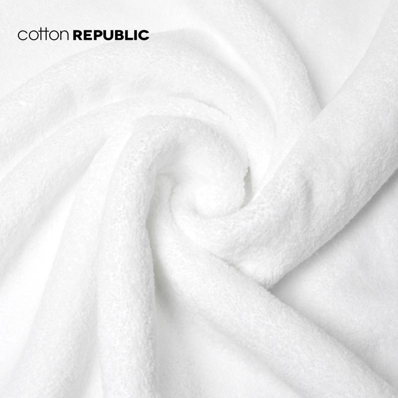 Cotton Republic Khăn Tắm Khăn Mặt Dòng Hoa Bông Vải Không Xoắn Sang Trọng Khăn 10003707