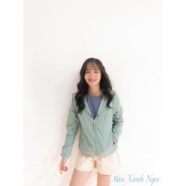 Áo Gió Nữ 2 Lớp Lót Lưới Cực Đẹp EVADA