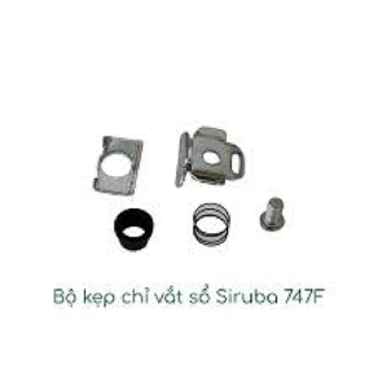 Bộ kẹp chỉ vắt sổ siruba 747f