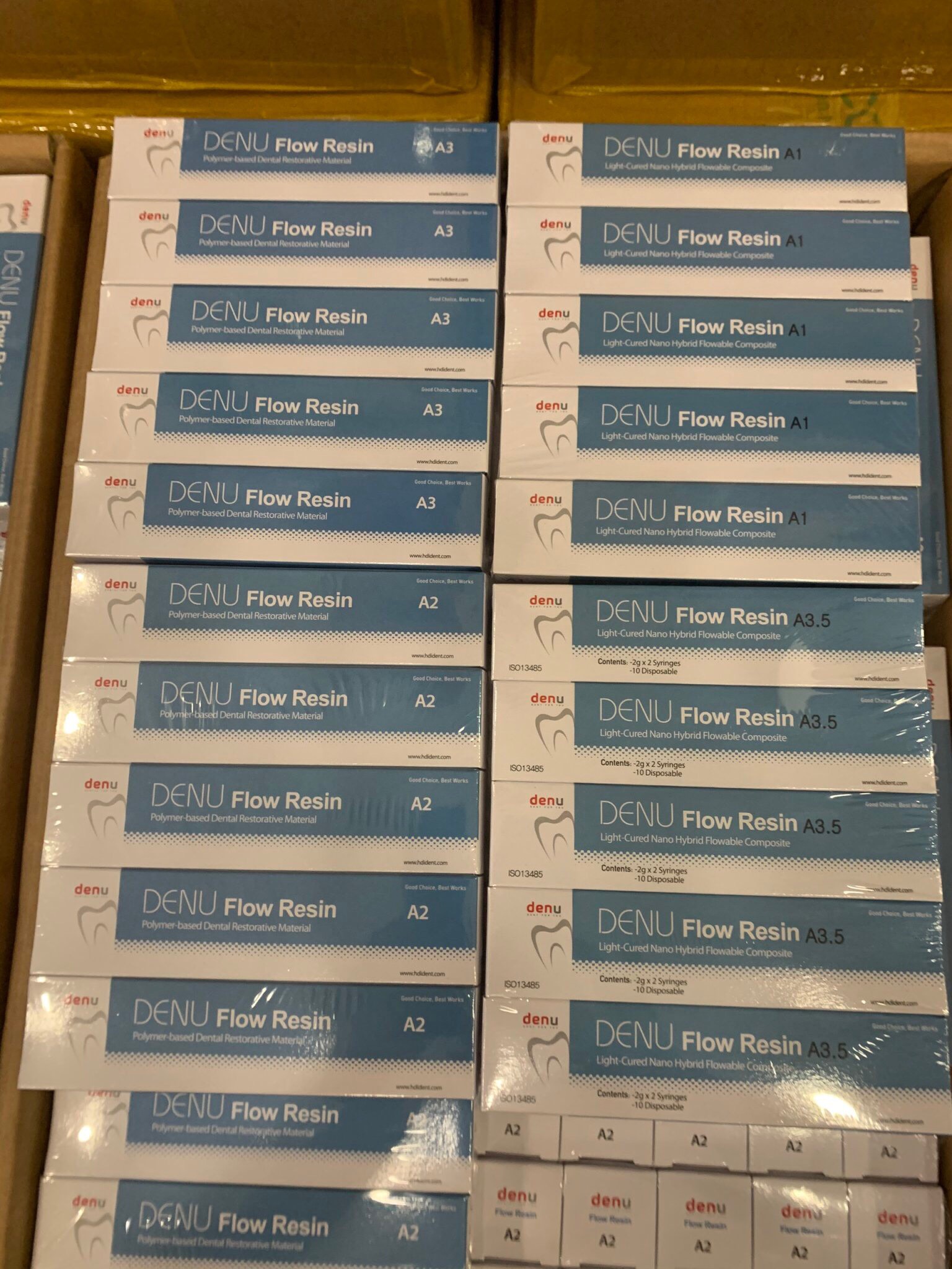 [HCM]Combo 2 tuýt Composite lỏng Denu - Màu A1 A2 A3 A35