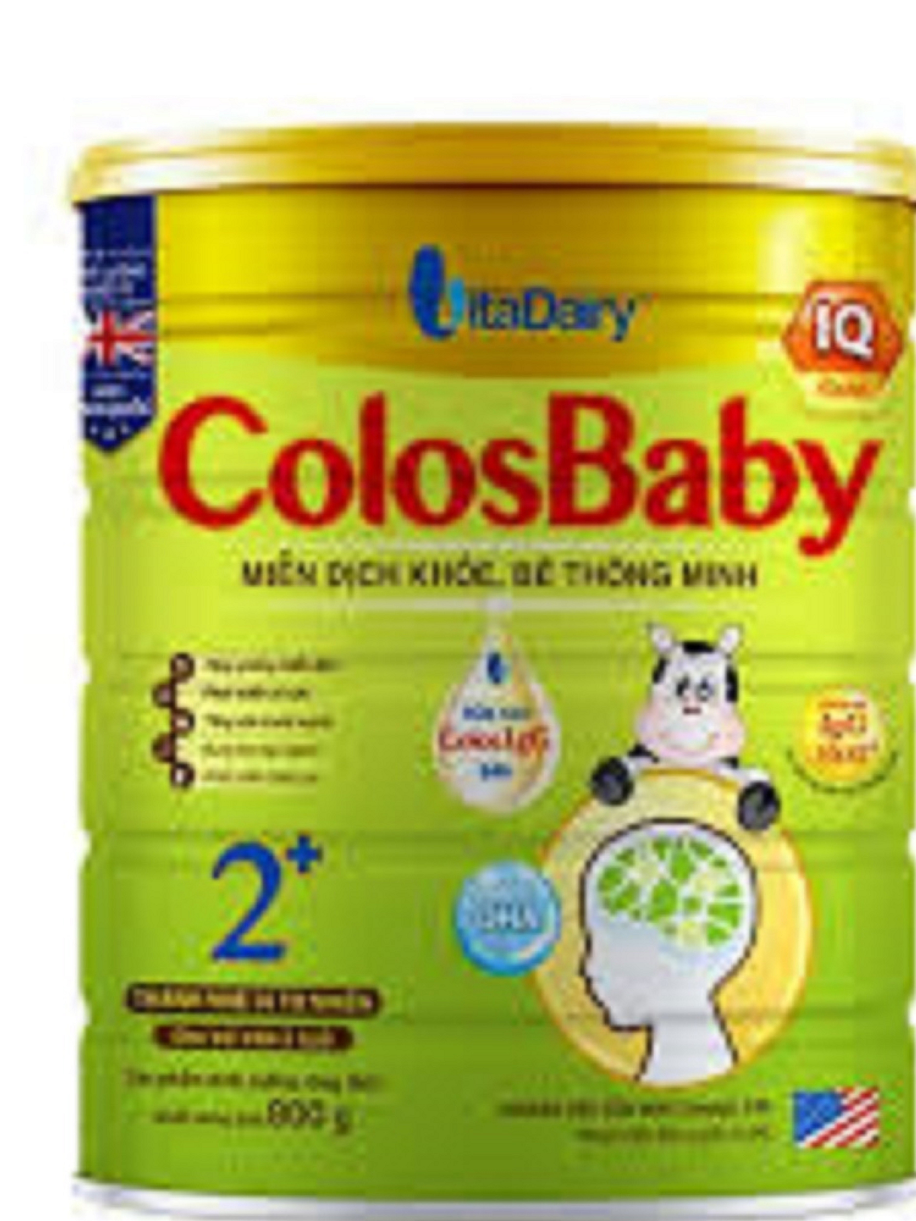 Sữa COLOSBABY IQ Gold 2+ 800G (trẻ từ 2 tuổi trở lên)