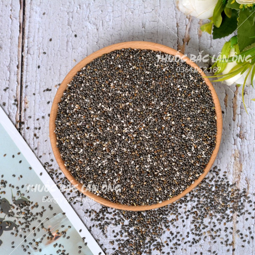 Chia Seeds 500g, Black Chia Seeds, Eat Clean, Used to Make Tea, Make Smoothies, Juice, Cook Beauty Drinks