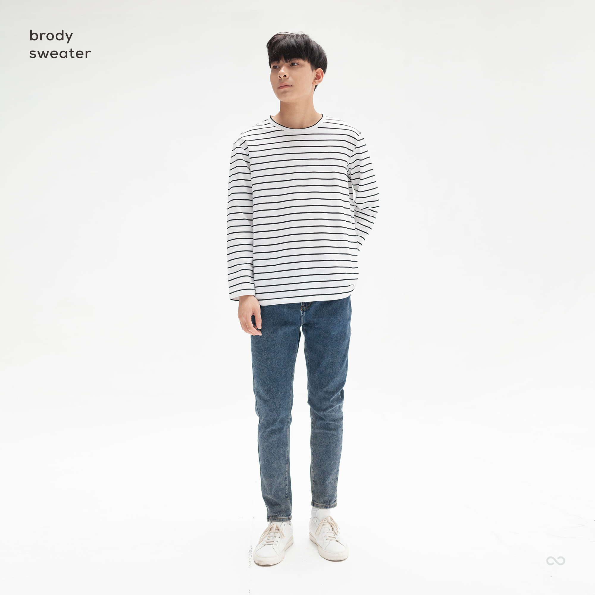 Áo nỉ kẻ LOOK Brody Sweater