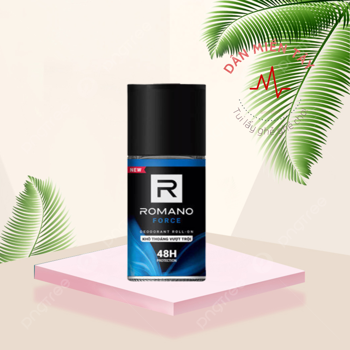 LĂN KHỬ MÙI ROMANO FORCE 50ML