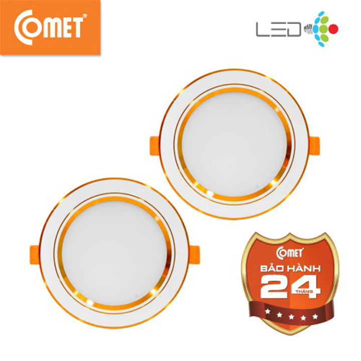 Đèn Led Âm Trần Đổi Màu Siêu Mỏng Standard Comet 9W CD03M0090G - Điện Dân Dụng.