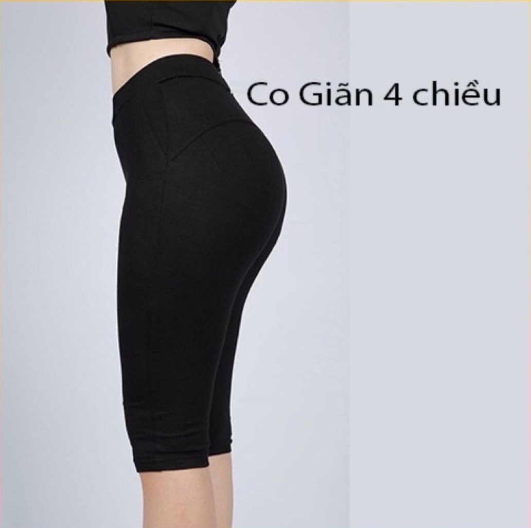 QUẦN THUN ÔM LỬNG NỮ - QUẦN LEGGING LỬNG