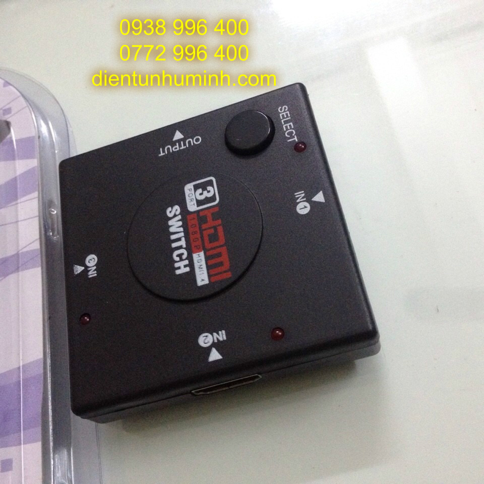 Bộ gộp HDMI 3 in 1 out