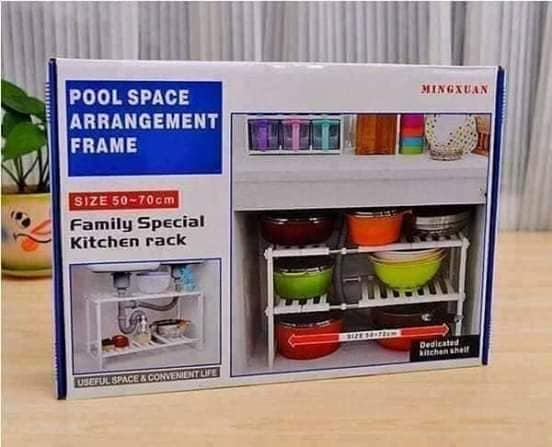 Kệ gầm bếp ga đa năng, kệ để đồ đa năng, kệ gầm bếp, kệ để đồ nhà bếp