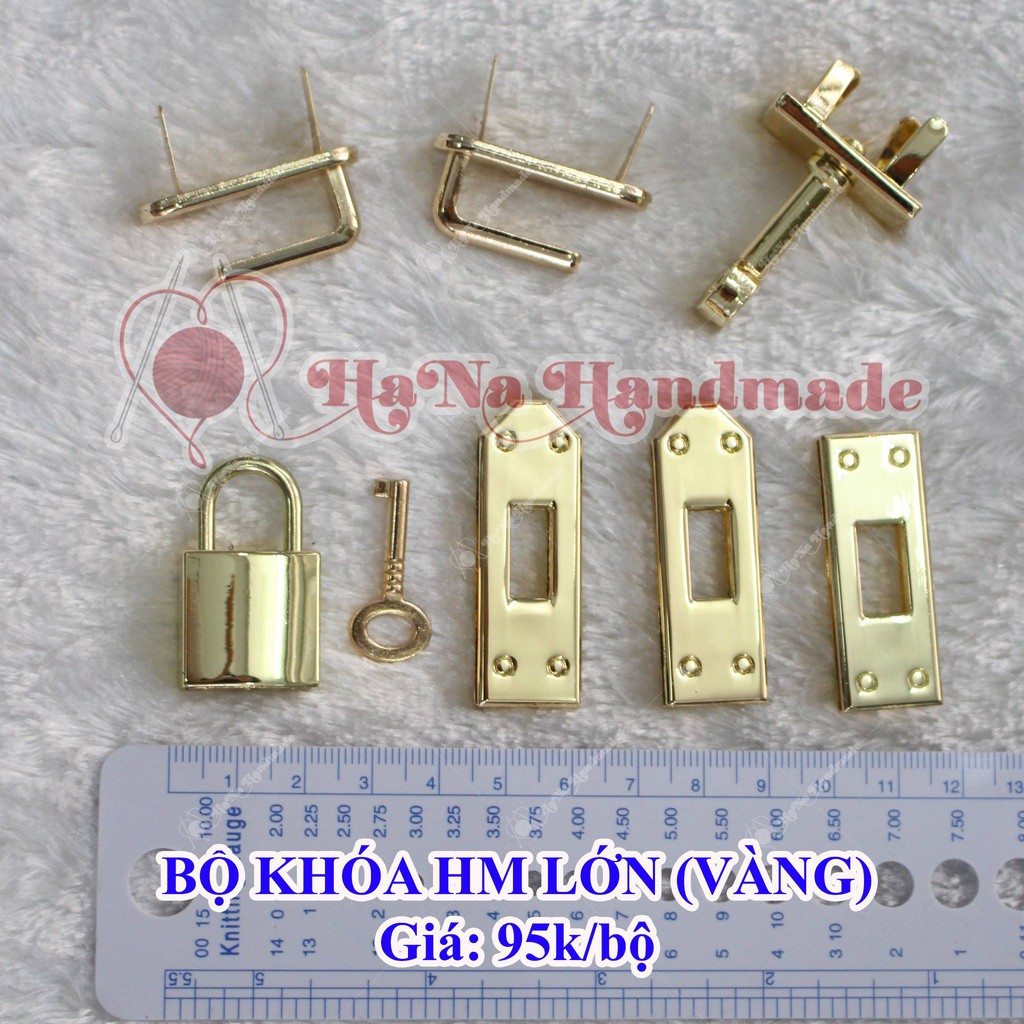 Bộ khóa túi xách HM lớn