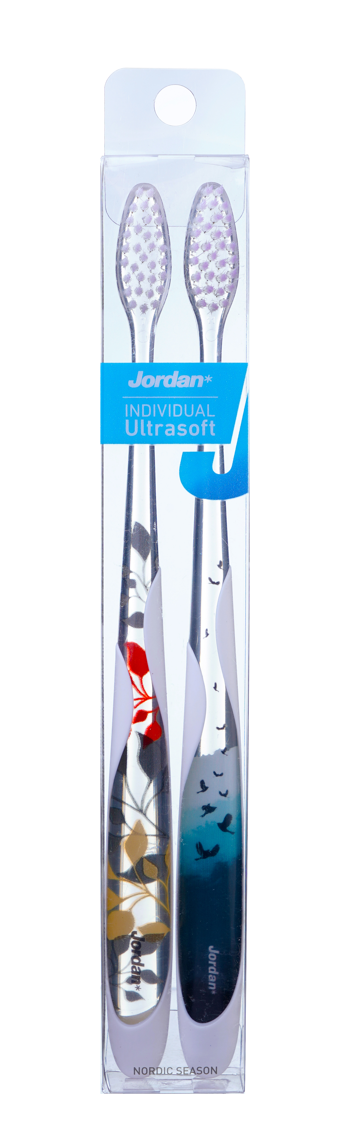 Bộ 2 bàn chải đánh răng Jordan Individual lông siêu mềm