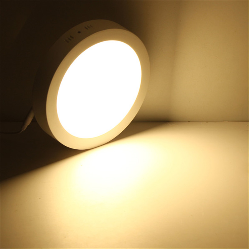 Đèn led ốp trần tròn Ánh sáng Vàng (6W - Φ120) - MD39
