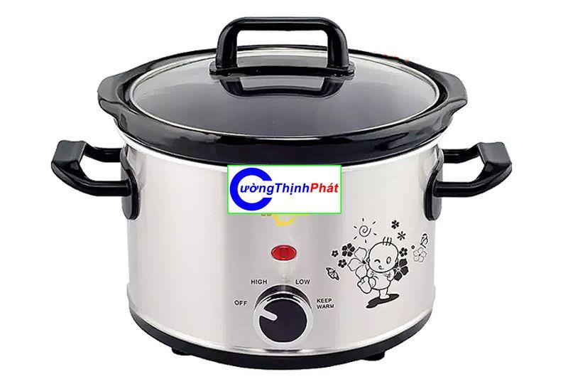 Nồi Nấu Cháo Chậm Cho Bé Ăn Dặm BB COOKER 2.5L