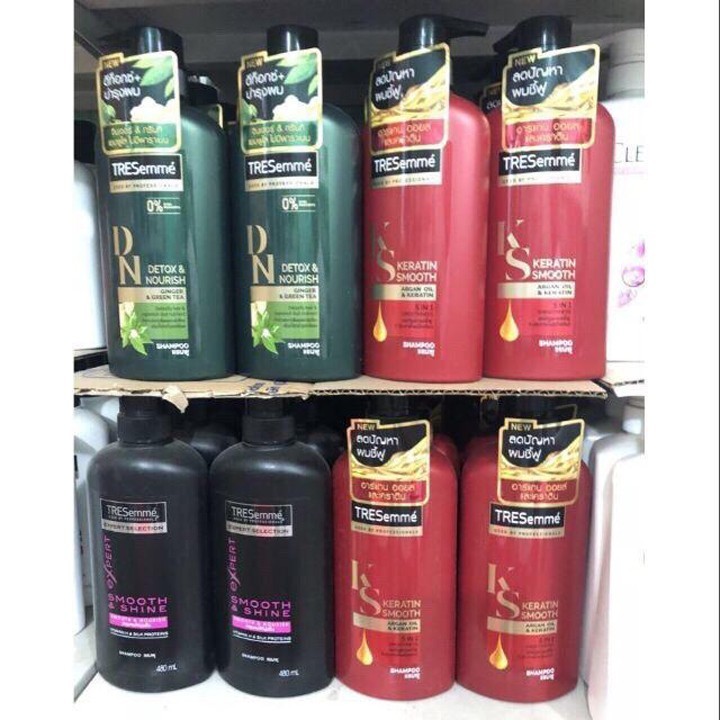 Combo 2 Dầu gội Tresemme Thái Lan 450ml Keratin Smooth