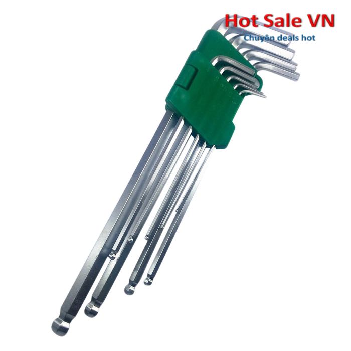 Bộ khoá lục giác bi 9 size berrylion