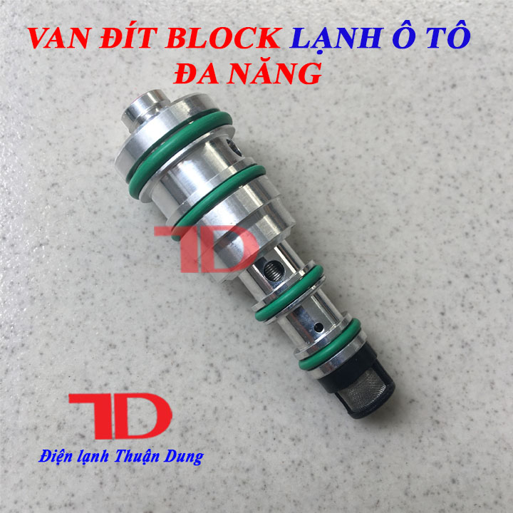 Van đít block lạnh ô tô đa năng, van đuôi block - Điện Lạnh Thuận Dung
