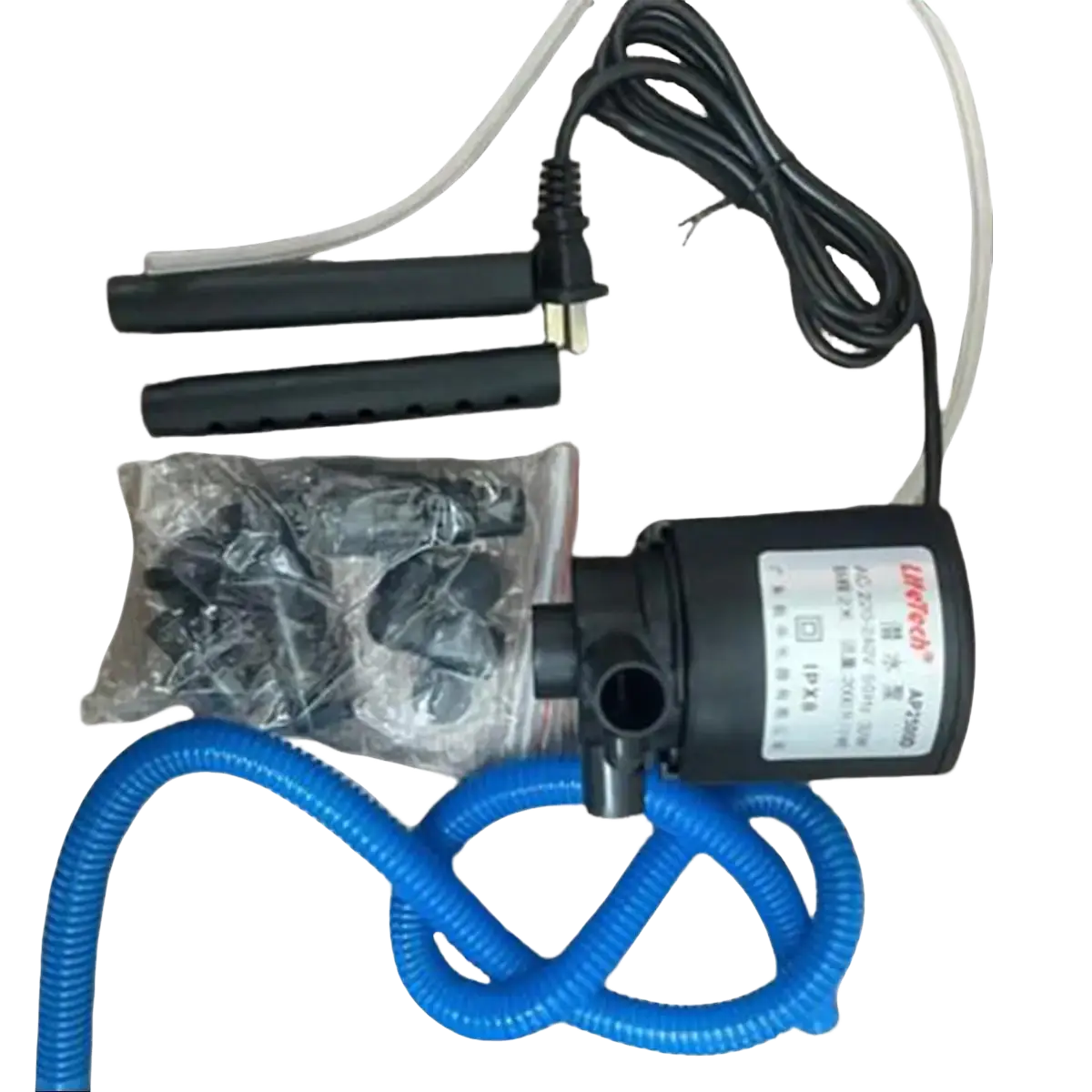 Bơm bể cá lifetech 2 đầu ap2500 d công suất 32w cho bể cá, bể thủy sinh nhà bạn