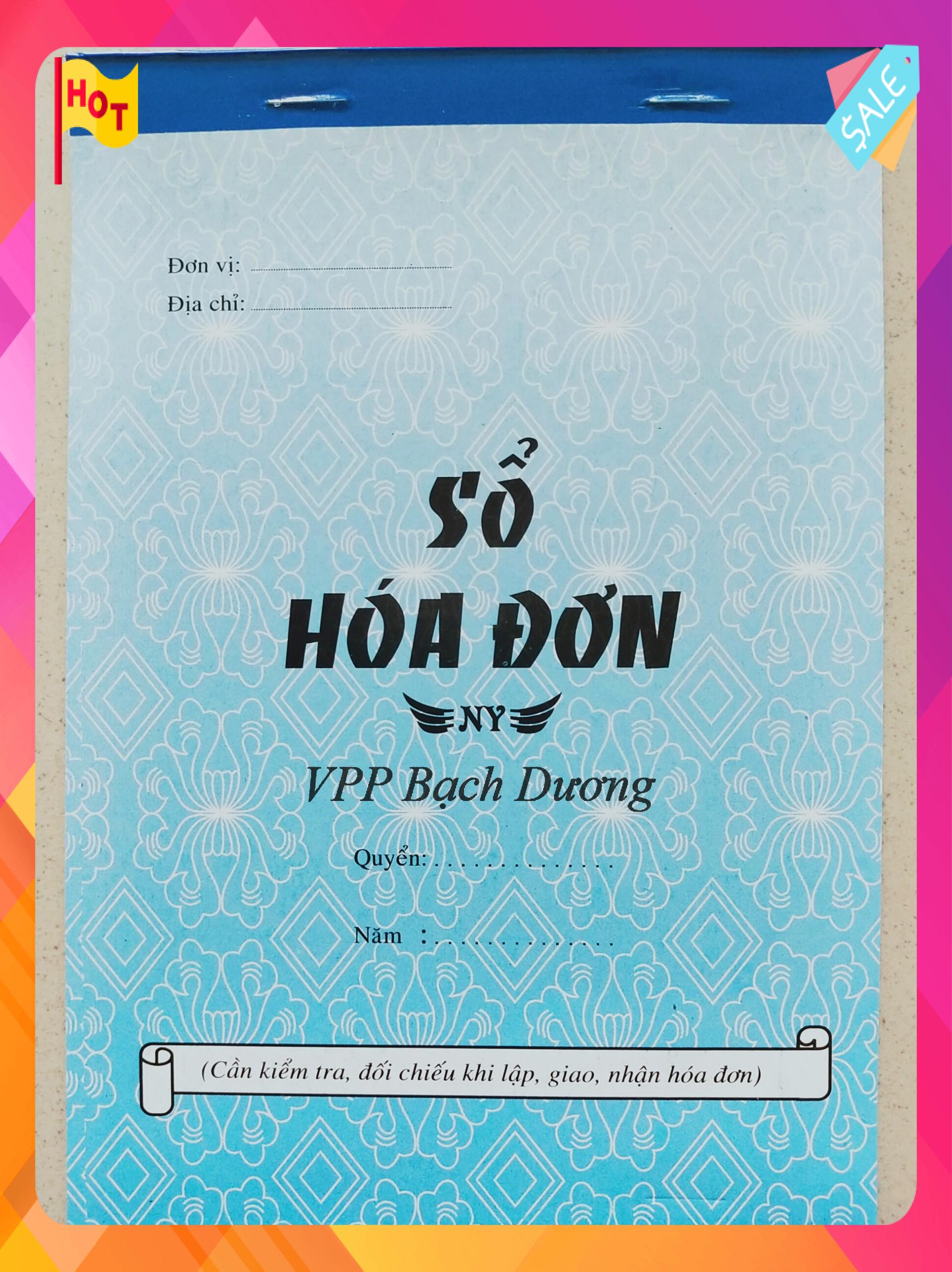 Hóa đơn 1 liên (13cmx19cm)- 10 cuốn - 50 tờ/cuốn