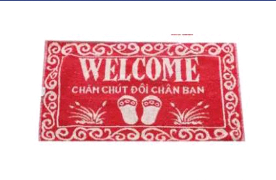 Thảm khăn vải cao cấp Welcome (mua tại ptptshop)