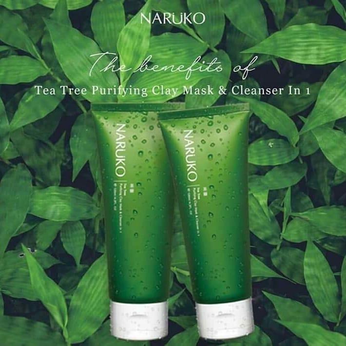 Sữa Rửa Mặt Naruko Tea Tree Purifying Clay Mask & Cleanser In 1