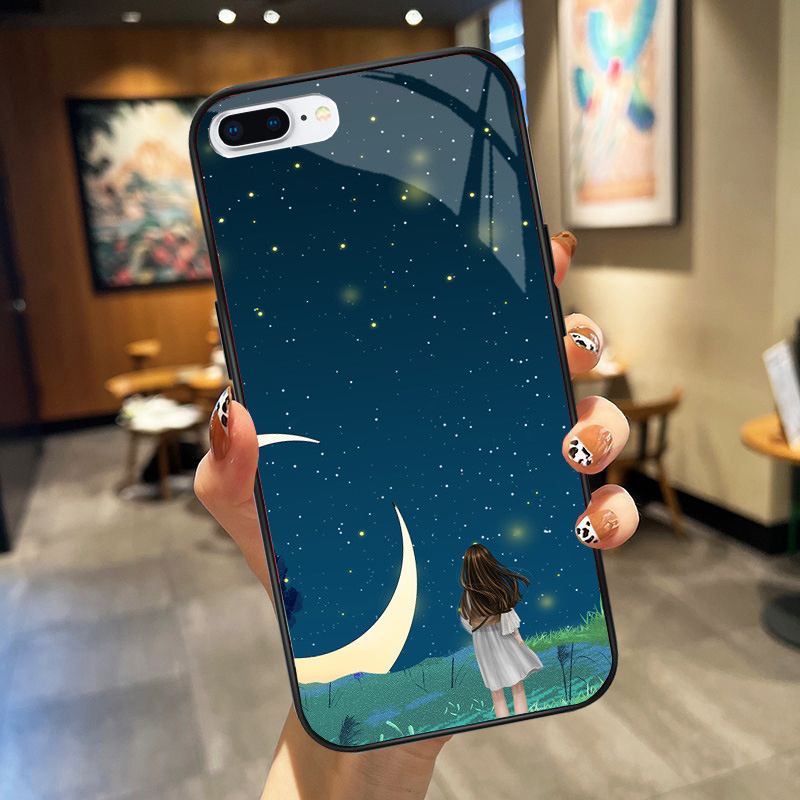 Ốp Lưng IPHONE 6,6 PLUS , 7,8 PLUS , X,XSMAX, 11, 11 PRO mặt kính cường lực cao cấp, ốp đôi