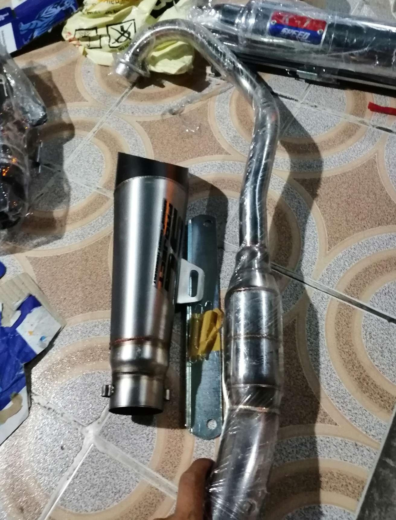 pô xe máy sc xéo cổ bầu hơi 150