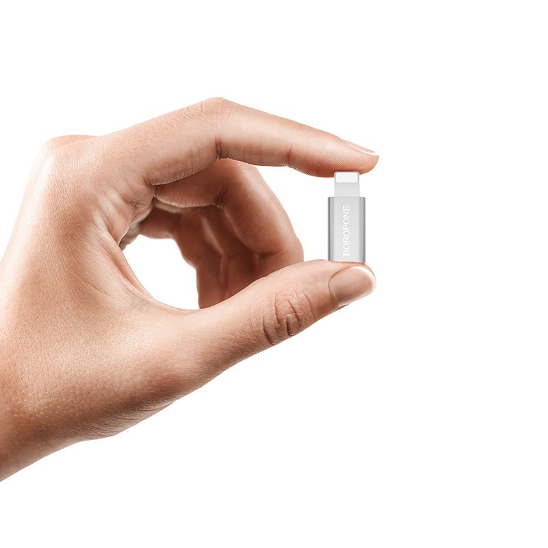 Đầu OTG Chuyển Đổi Micro USB Sang Lighning Borofone BV5