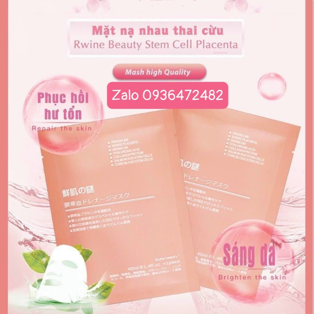 [HCM]Mặt Nạ Nhau Thai Cừu NHẬT BẢN( 1 Hộp 50 Miếng)