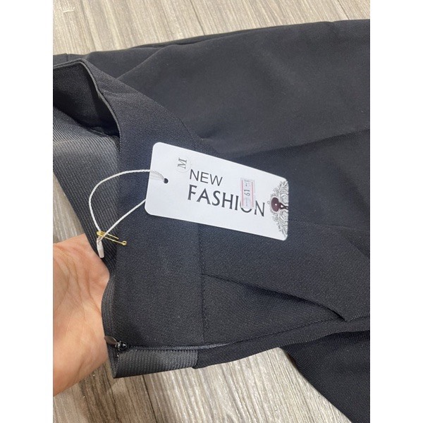 Quần baggy lưng chun sau khoá sườn