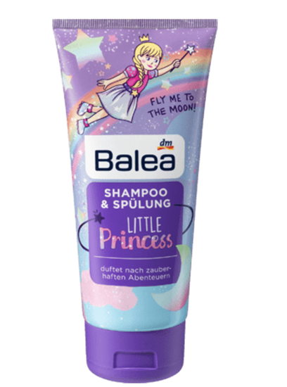 Dầu Gội Xả 2 In 1 Balea Shampoo & Spulung Princess