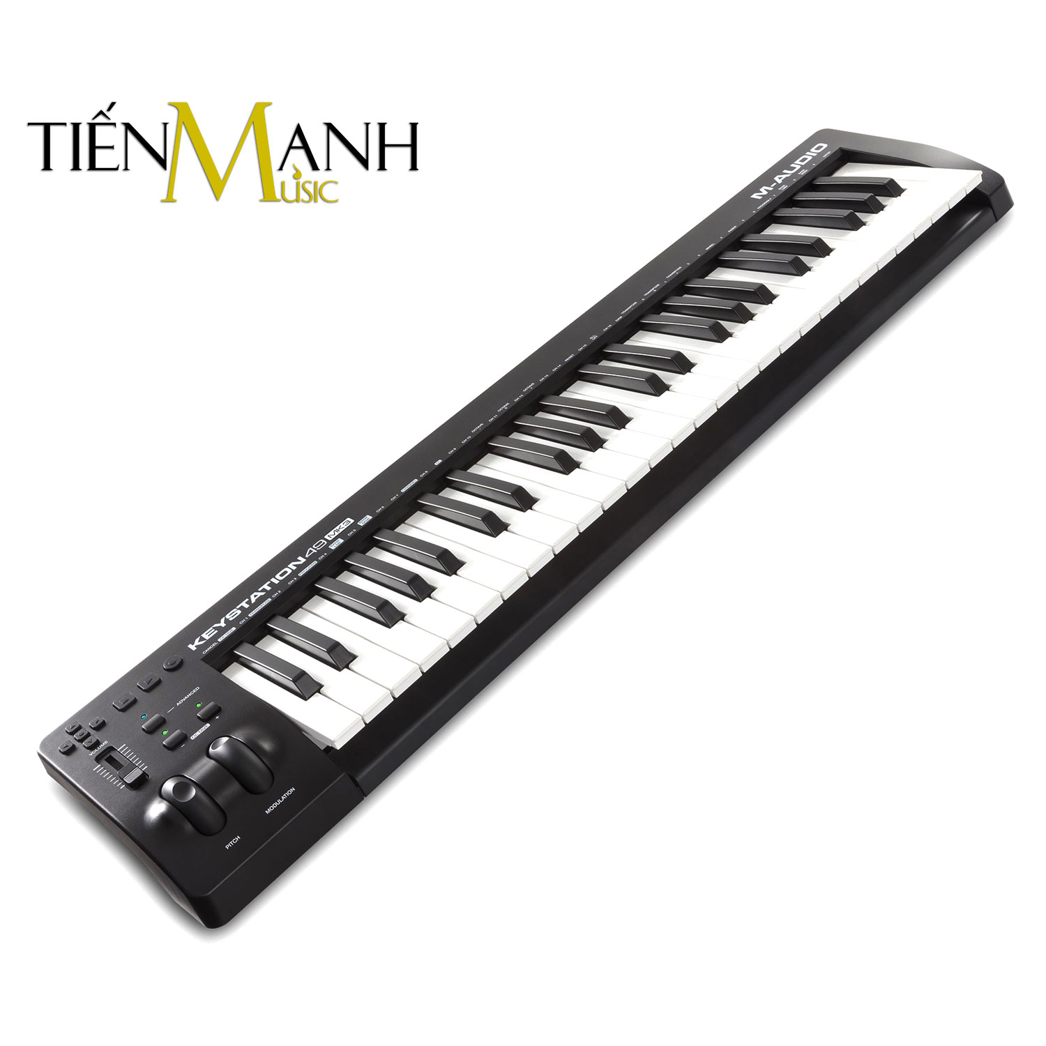 M-Audio Keystation 49 MK3 Ultra Portable USB MIDI Keyboard Controller MKIII MAudio Bàn phím làm nhạc - Sản xuất âm nhạc producer