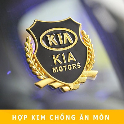 Bộ 02 Huy hiệu logo xe hơi KIA