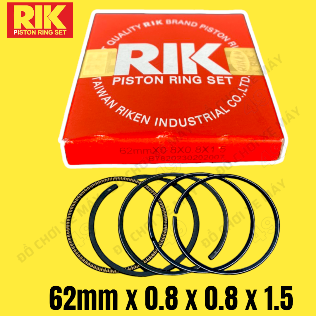 Bạc RIK Chính Hãng 62mm/65mm/72mm