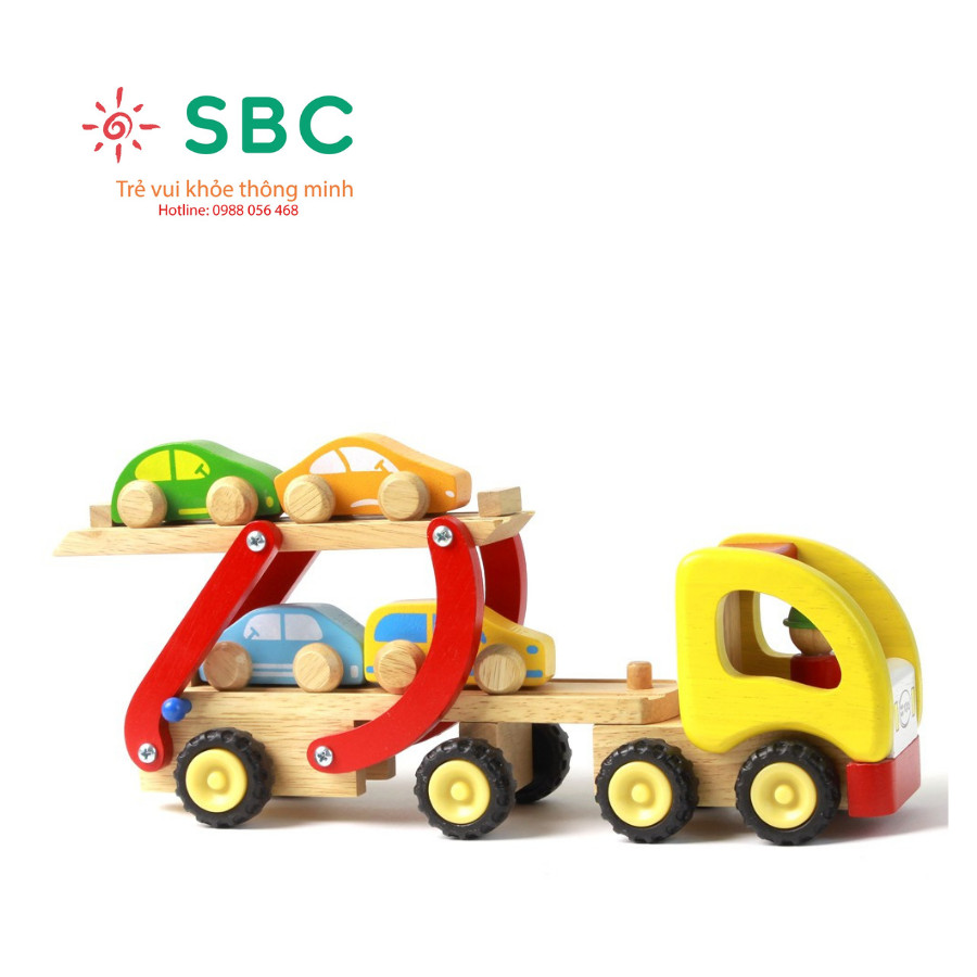 Đồ chơi gỗ Winwintoys - Xe hai tầng