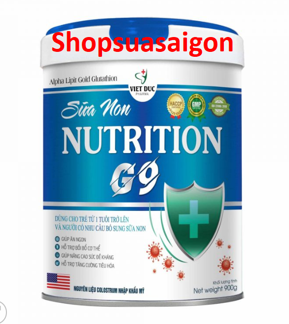 {900gr/hộp HSD 2027} Sữa non Nutrition G9