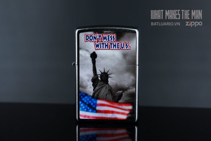 ZIPPO 207 DON'T MESS WITH THE US