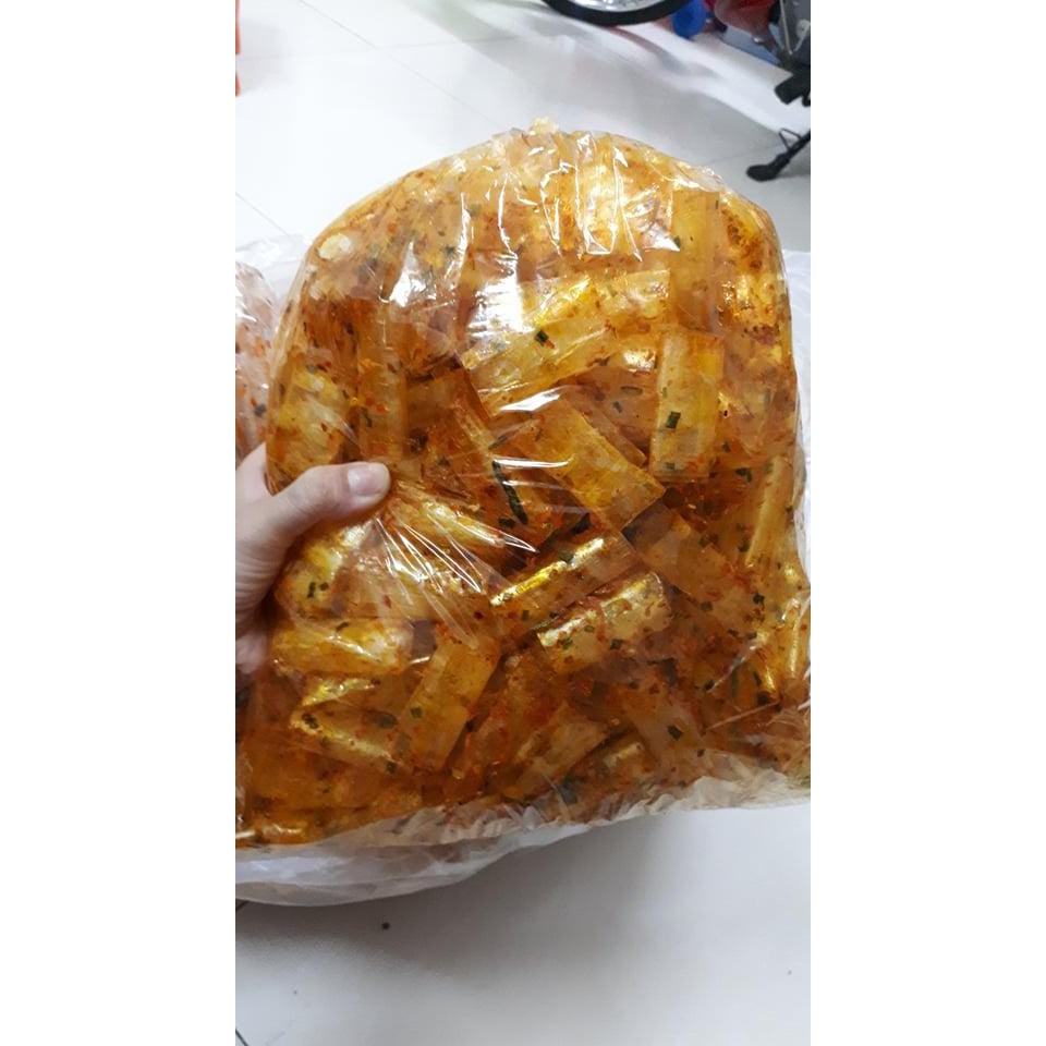 Bánh Tráng Dẻo Cuộn Hành Phi 2 Bịch 50g