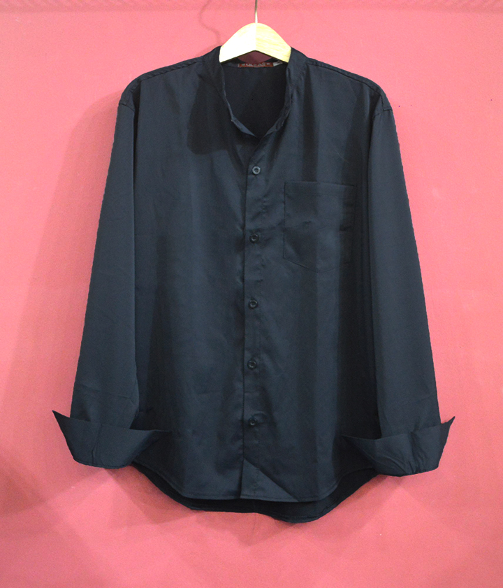 Áo Sơ mi Cổ trụ Style Hàn Quốc Unisex