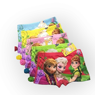 [HCM]Combo 10 quần chip đùi 3d hình ELSA cho bé gái
