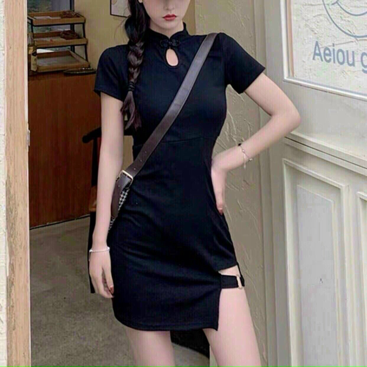 [HCM]Đầm ôm body cổ tàu kiểu mới TH ...