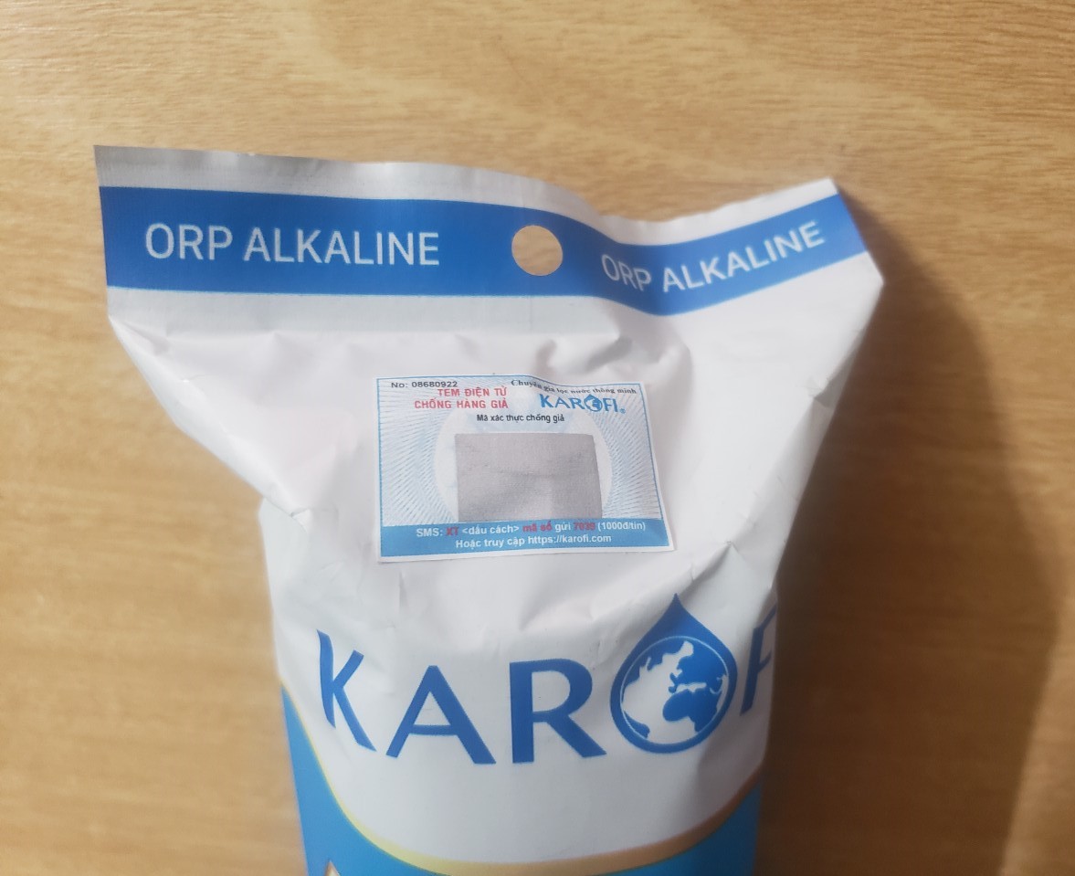 (HCM) Lõi Lọc Nước KAROFI Số 7-ORP ALKALINE